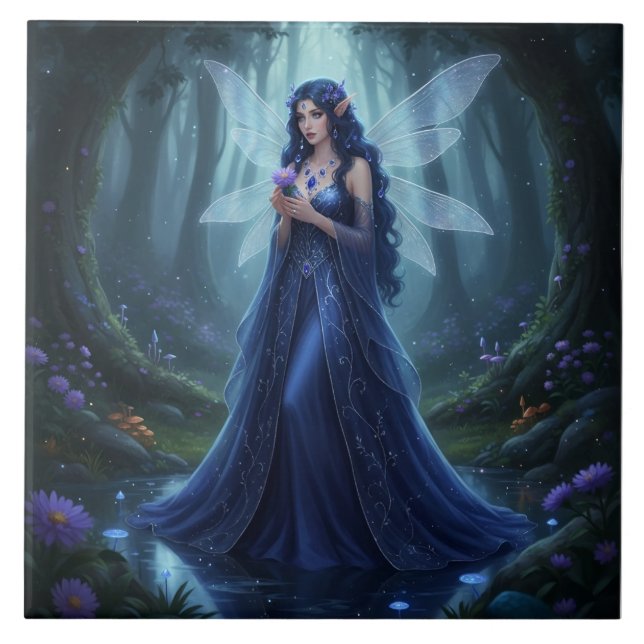Beautiful September Sapphire Fairy Fliese (Vorderseite)