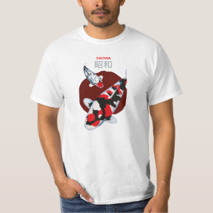 Beautiful Showa Koi Fish T - Shirt - Elegant