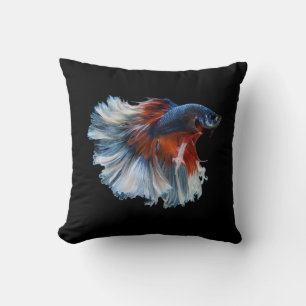 Beautiful Siamese Betta Fish Kissen