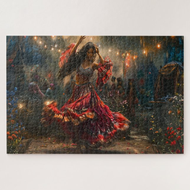 Beautiful Sinti und Roma Dancer Puzzle (Horizontal)