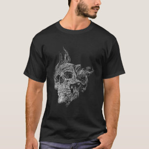 Beautiful Skull Skull Wacken T-Shirt