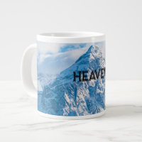 Beautiful Sky Blue Color Image Text Spezielle Tass