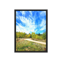 Beautiful Sky Stretched Canvas Print
