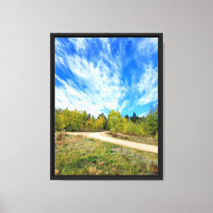 Beautiful Sky Stretched Canvas Print Leinwanddruck