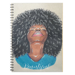 "Beautiful" Spiral Notebook Notizblock