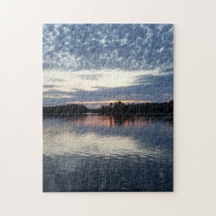 Beautiful Spring Sunset Ishpeming Michigan Puzzle
