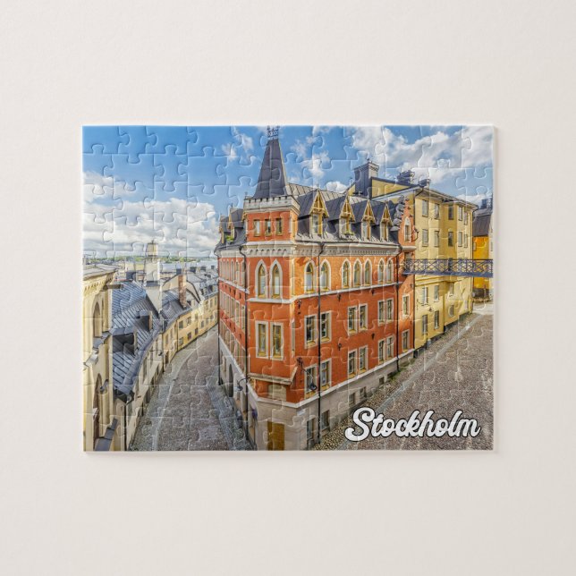 Beautiful Stockholm, Sweden Puzzle (Horizontal)