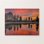 Beautiful Sunset Scene Lago di Limides Italy Puzzle<br><div class="desc">This amazing picture features a beautiful sunset scene of Lago di Limides in Italy. This puzzle will bring hours of pleasure to anyone. 

Picture by Julius_Silver</div>