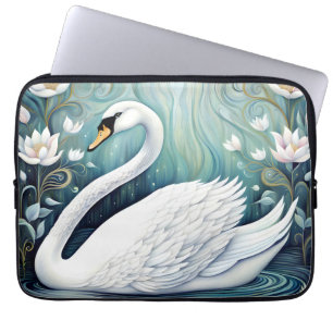 Beautiful Swan Laptopschutzhülle