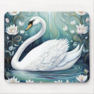 Beautiful Swan Mousepad