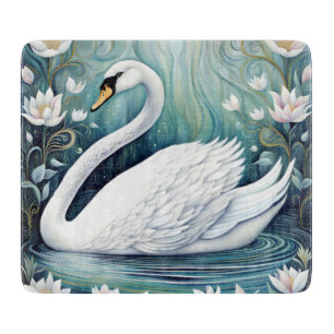 Beautiful Swan Schneidebrett
