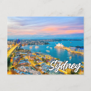 Beautiful Sydney, Australien Postkarte