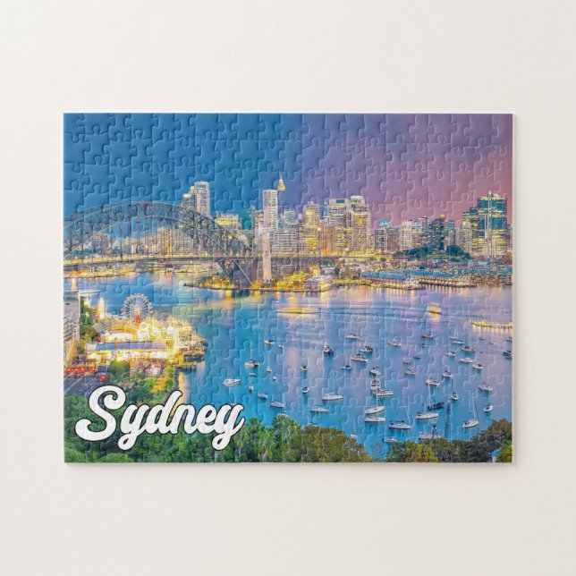 Beautiful Sydney, Australien Puzzle (Horizontal)