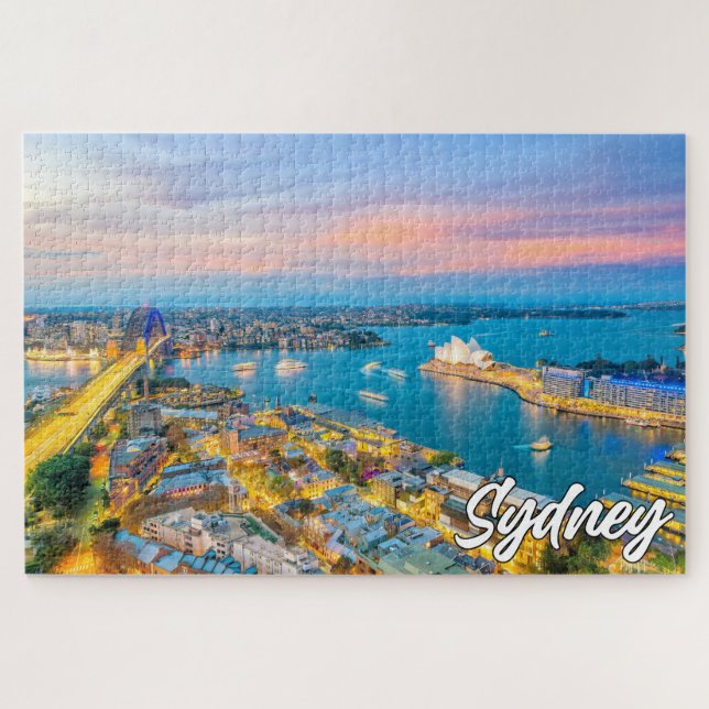 Beautiful Sydney, Australien Puzzle (Horizontal)