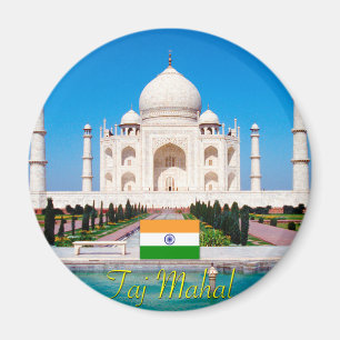 Beautiful Taj-Mahal India Pro Foto Magnet