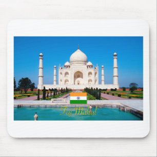 Beautiful Taj-Mahal India Pro Foto Mousepad