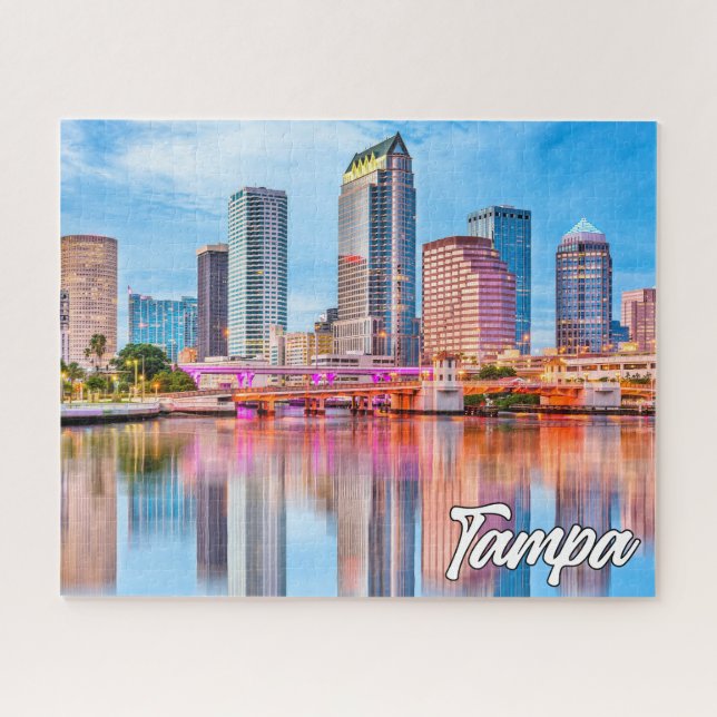 Beautiful Tampa, Florida, USA Puzzle (Horizontal)