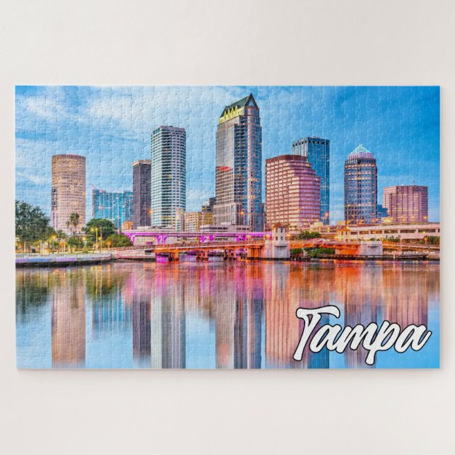 Beautiful Tampa, Florida, USA Puzzle (Horizontal)