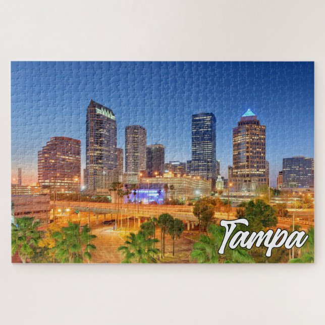 Beautiful Tampa, Florida, Vereinigte Staaten Puzzle (Horizontal)