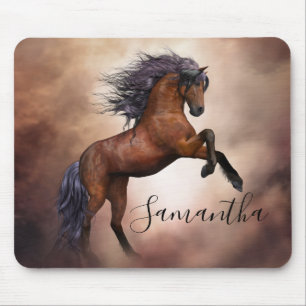 Beautiful Thoroughbred Brown Horse Mousepad