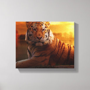 Beautiful Tiger Leinwanddruck