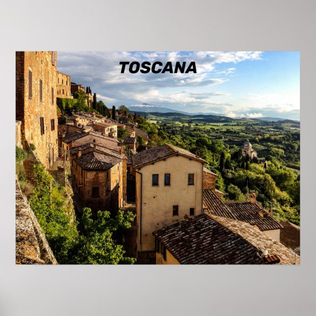 Beautiful Toscana - Italien Poster (Vorne)