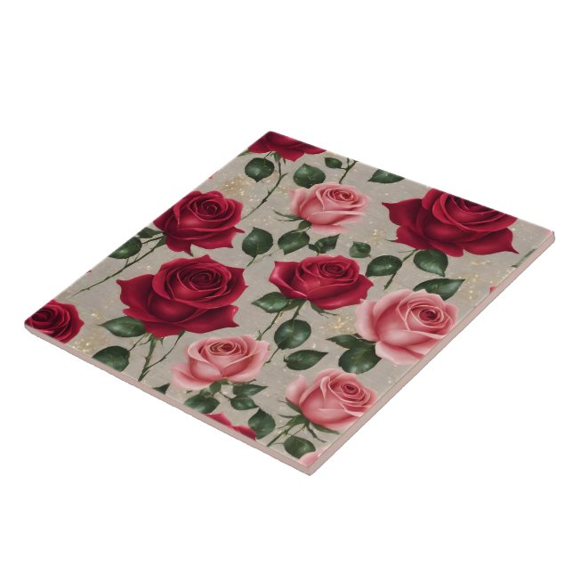 Beautiful Trendy Linen Rose Collection Fliese (Seite)