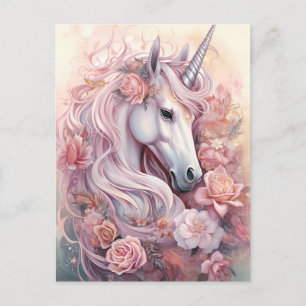 Beautiful Unicorn Postkarte
