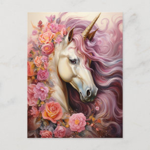 Beautiful Unicorn Postkarte