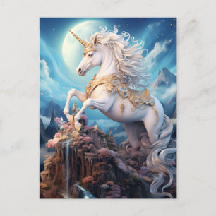 Beautiful Unicorn Postkarte