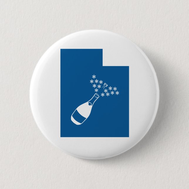Beautiful Utah Button (Vorderseite)