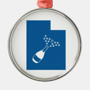 Beautiful Utah Ornament Aus Metall