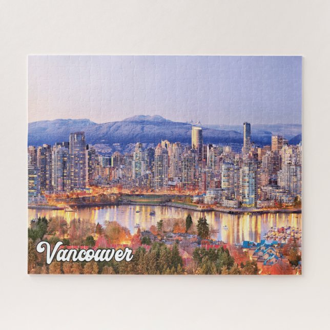 Beautiful Vancouver, British Columbia, Kanada Puzzle (Horizontal)