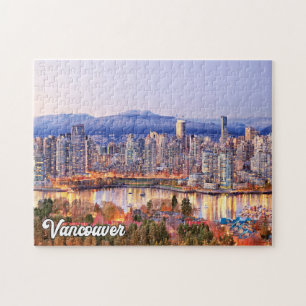 Beautiful Vancouver, British Columbia, Kanada Puzzle