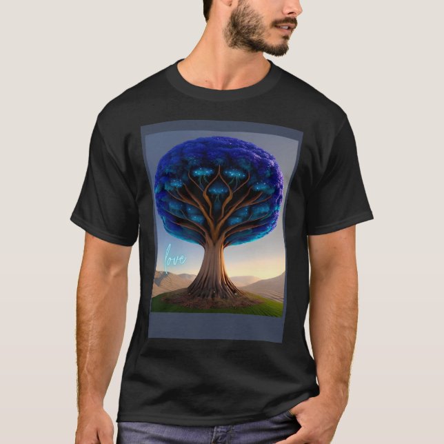 Beautiful Vibrant Tree Nature s Beauty  5 T-Shirt (Vorderseite)
