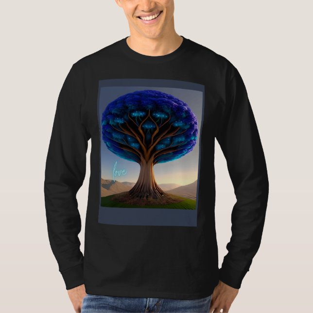 Beautiful Vibrant Tree Nature s Beauty  5 T-Shirt (Vorderseite)