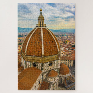 Beautiful view of the cathedral, Florence, Italy Puzzle