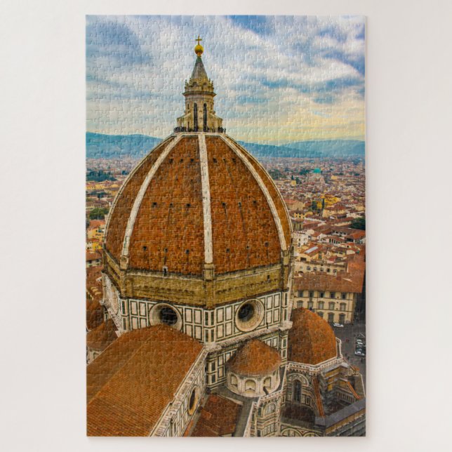 Beautiful view of the cathedral, Florence, Italy Puzzle (Vertikal)