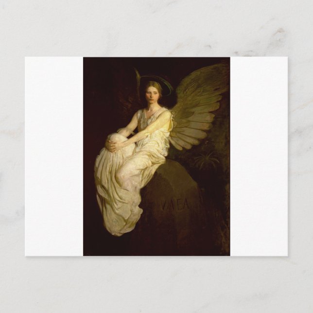 Beautiful Vintag Angel - Abbott Handerson Thayer Postkarte (Vorderseite)