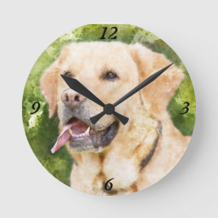 Beautiful Wall Clock - Labrador Retriever Runde Wanduhr