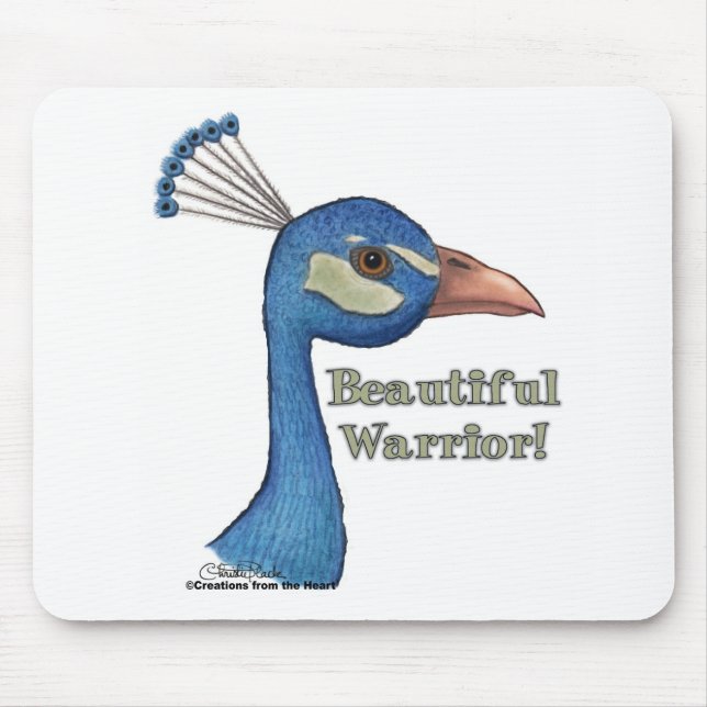 Beautiful Warrior Mousepad (Vorne)