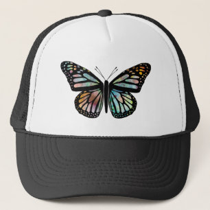 Beautiful Watercolor Butterfly Art Truckerkappe