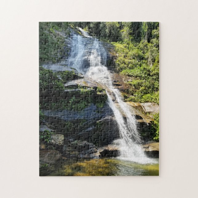 Beautiful Waterfall Scenic Foto Puzzle (Vertikal)