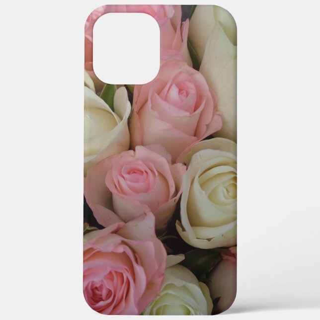 Beautiful White Roses Blume Bouquet Case-Mate iPhone Hülle (Rückseite)