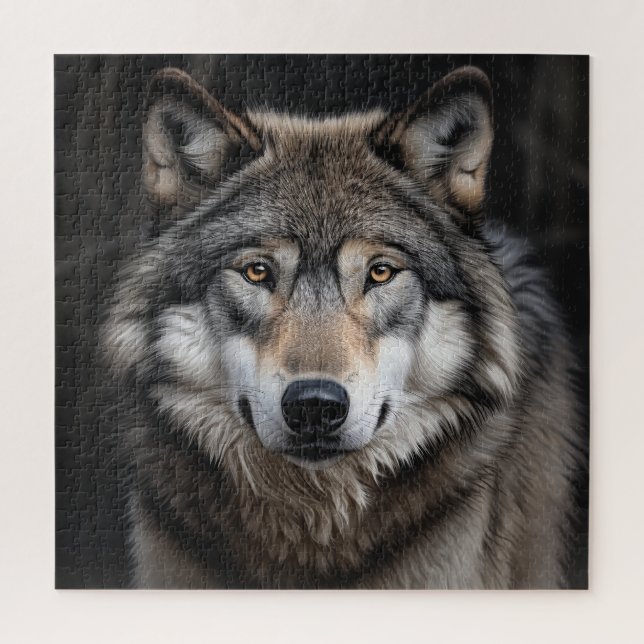 Beautiful Wolf Puzzle (Vertikal)