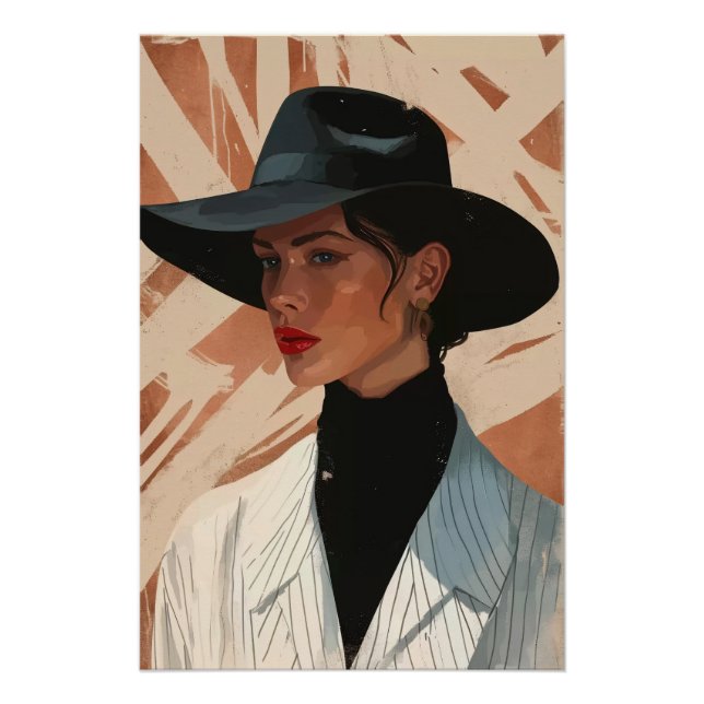 beautiful woman poster (Vorderseite)