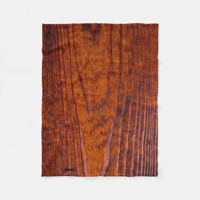 Beautiful Wood Grain Foto Trauzeuge Typ Stuff Fleecedecke (Vorderseite)