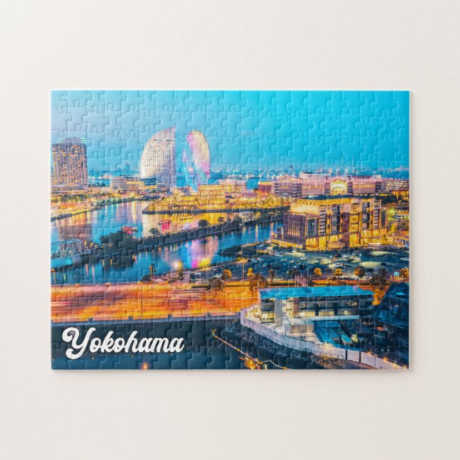 Beautiful Yokohama, Japan Puzzle (Horizontal)