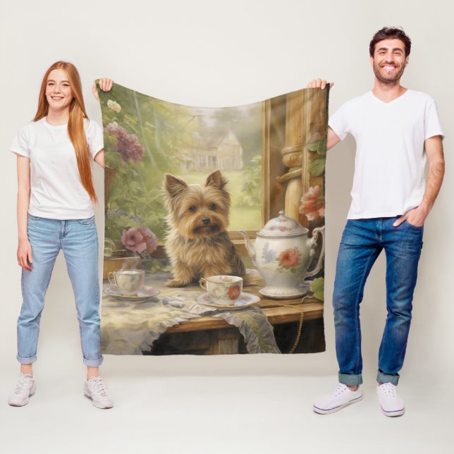 Beautiful Yorkie Fleecedecke (Beispiel)
