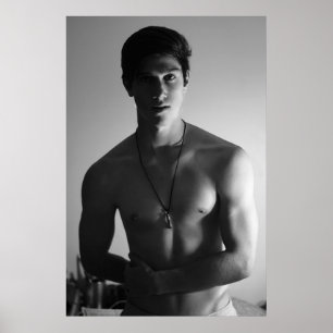 Beautiful Young Man Poster